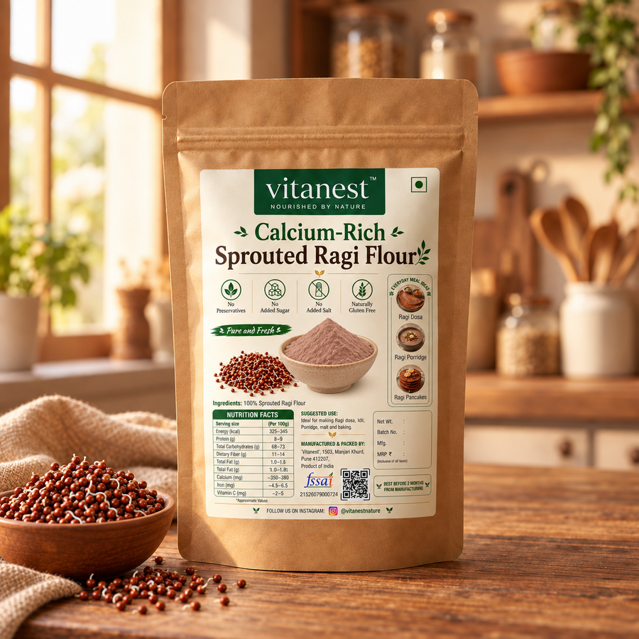 Sprouted Ragi Flour