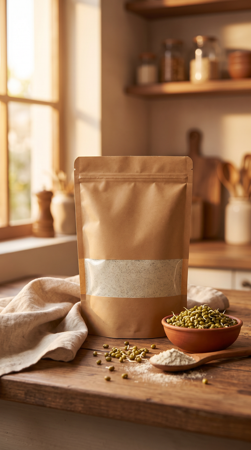 Sprouted Moong Flour (1 kg Family Pack)