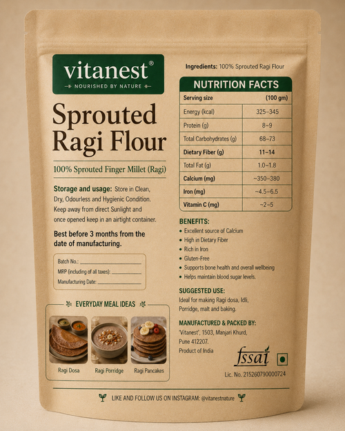 Sprouted Ragi Flour