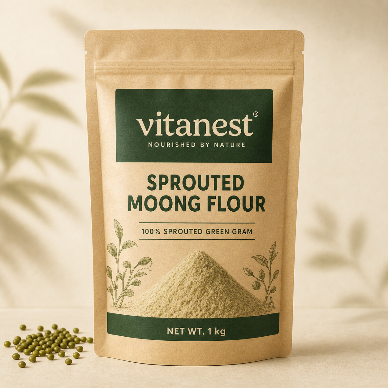 Sprouted Moong Flour – 1kg